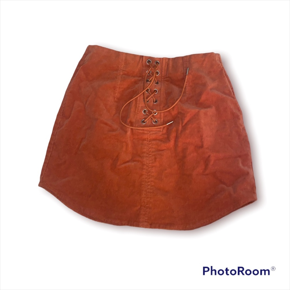 Orange Forever 21 Skirt